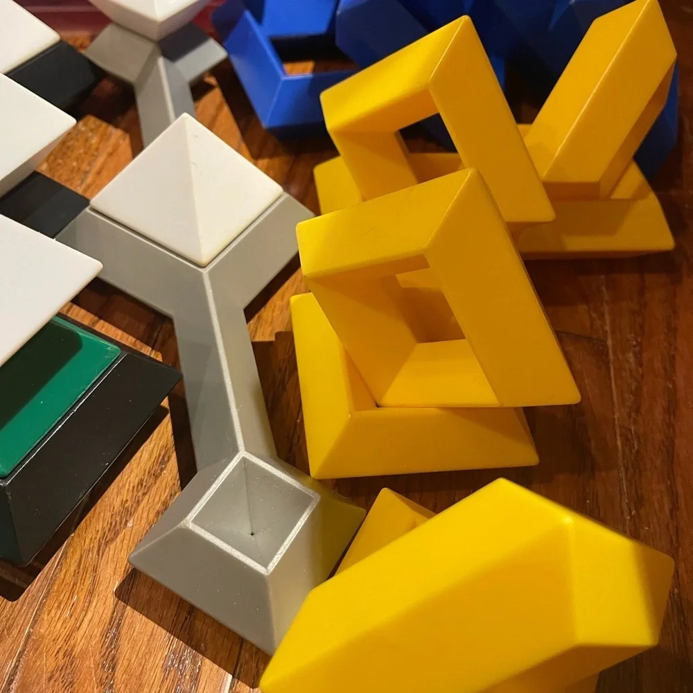 Learning Resources Wedgits 25 pieces and storage box